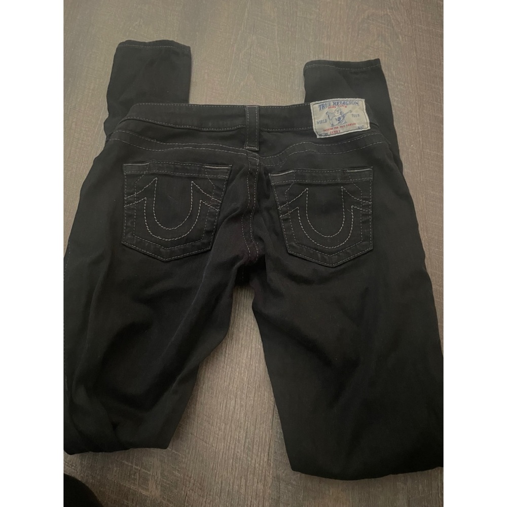 True religion size 27 skinny jeans